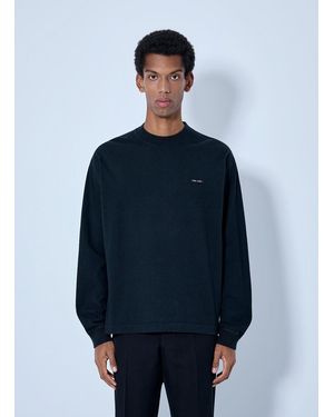 Prada Crewneck Long Sleeve Sweatshirt - Blue
