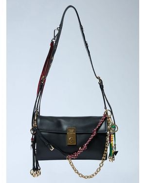 Prada Small Soft Sound Crossbody Bag - Blue