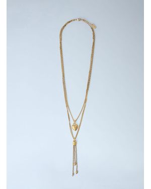 Chloé Mini Paddington Necklace - Blue