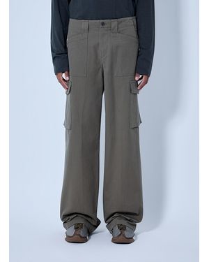 Rier Cargo Utility Trousers - Grey