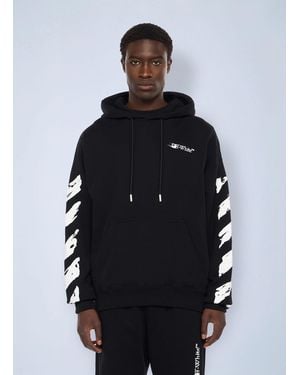 Off-White c/o Virgil Abloh Ink Arrow Skate Hooded Sweatshirt - Blue