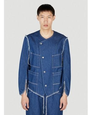 Sulvam Denim Jacket - Blue