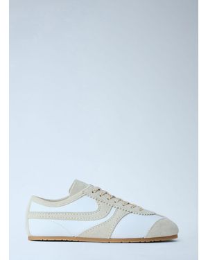 Dries Van Noten Suede Panel Sneakers - Blue