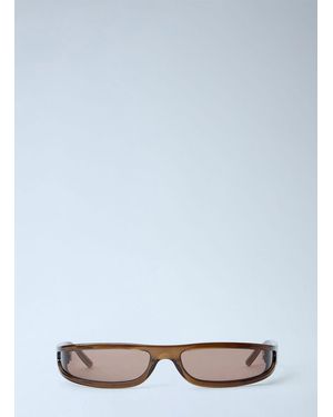 Rick Owens Fog Sunglasses - White