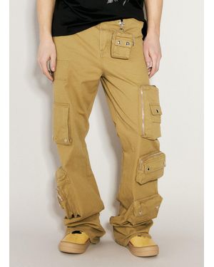 Lanvin x Future Drop 3 Utility Pockets Trousers - Yellow