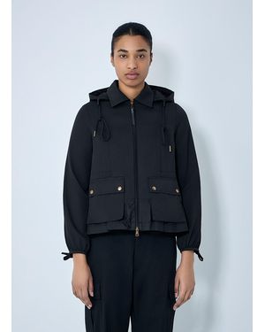 Moncler Adenium Hooded Jacket - Blue