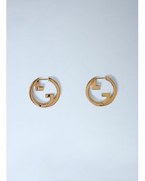 Gucci Blondie Hoop Earrings - Blue