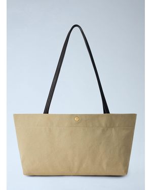 The Row Idaho Canvas Shoulder Bag - Blue