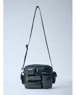 Balenciaga Superbusy Camera Bag - Blue