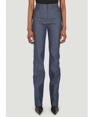 Saint Laurent Straight-leg Denim Jeans - Blue