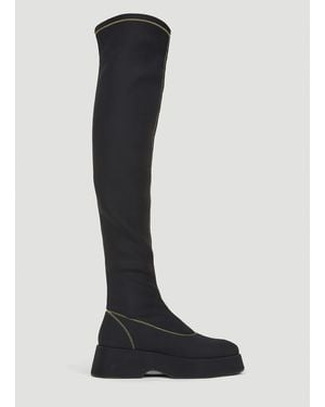 Ganni Retro Sock Boots - Black