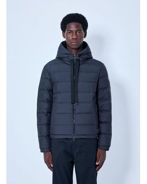 Moncler Zeflor Hooded Down Jacket - Blue