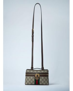 Gucci Small Ophidia Vanity Bag - Blue