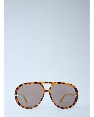 Bottega Veneta Aviator Sunglasses - Blue