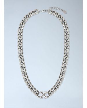 Off-White c/o Virgil Abloh Arrow Chain Necklace - Blue