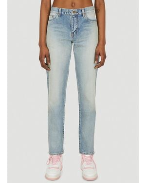 Saint Laurent Boyfriend Jeans - Blue