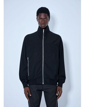 Rick Owens High-Neck Zip-Up Jacket - Blue