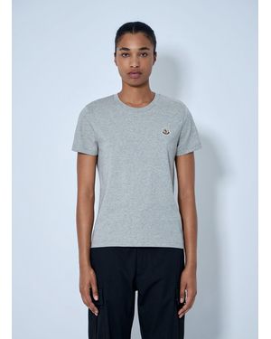 Moncler Pack Of Three Logo Motif T-Shirt - Blue
