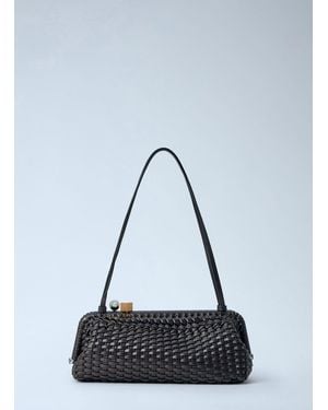 Jacquemus La Grande Pochette Salon Clutch Bag - Grey