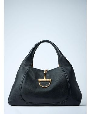 Gucci Maxi Softbit Shoulder Bag - Black