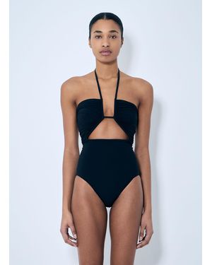 Rick Owens Prong Bather One-Piece - Blue
