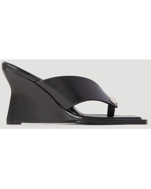 Paris Georgia Basics Dune Wedges - Black