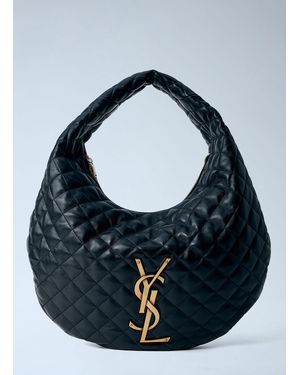Saint Laurent Icare Hobo Shoulder Bag - Blue