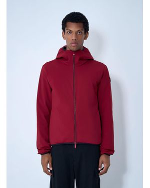 Moncler Batisse Hooded Short Down Jacket - Red