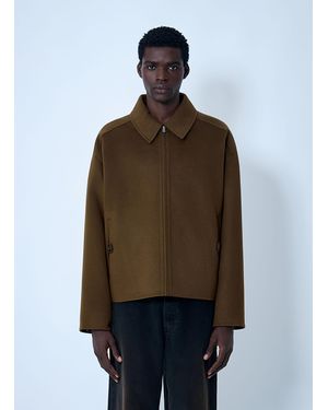 Acne Studios Wool-And-Cashmere-Blend Jacket - Brown