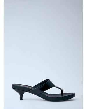 Prada Patent Leather Thong Sandals - Multicolour