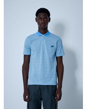 Prada Logo Motif Polo Shirt - Blue