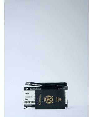 Balenciaga Passport Phone Holder - Blue