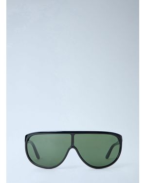 TOTEME Shield Aviator Sunglasses - Green