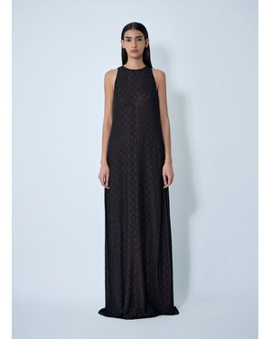 Gucci Silk Maxi Dress - Blue