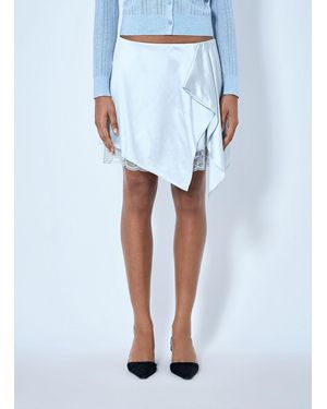 Acne Studios Asymmetric Wrap Skirt - Blue