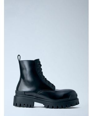 Balenciaga Combat Strike Boots - Blue