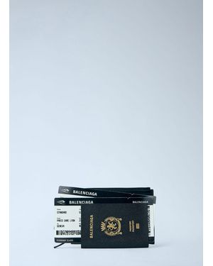 Balenciaga Passport Phone Holder - Blue