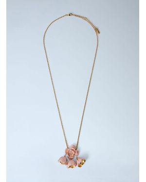 Chloé Chloé Floral Pendant Necklace - Blue
