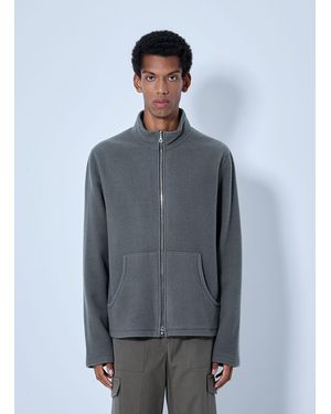 Rier Fleece Full Zip Sweatshirt - Grey
