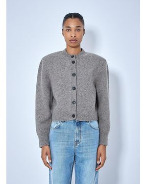 Rohe Statement Mouliné Cardigan - Blue