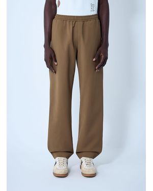 Lacoste Logo Motif Trousers - Brown