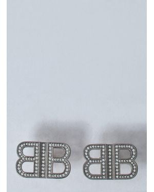 Balenciaga Bb Earrings - Gray