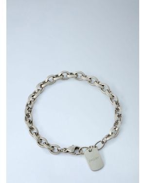 Saint Laurent Peaked Chain Bracelet - Blue