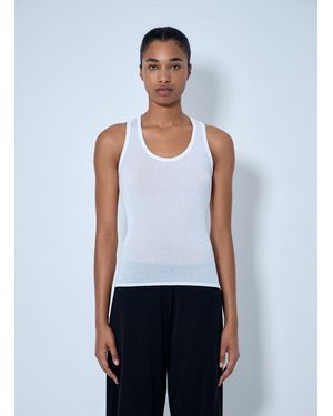 The Row Cendrea Tank Top - White