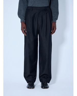 Ssstein Wide Easy Pants - Blue