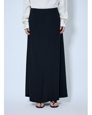 TOTEME Flared Jersey Skirt - Blue