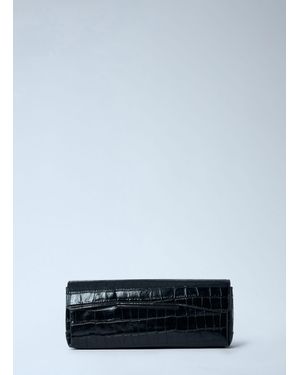 TOTEME T-Lock Clutch - Black