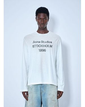 Acne Studios 1996 Logo T-shirt - White