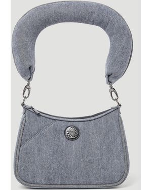 PAULA CANOVAS DEL VAS Carmen Shoulder Bag - Grey