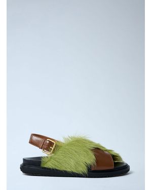 Marni Fussbett Shoes - Green